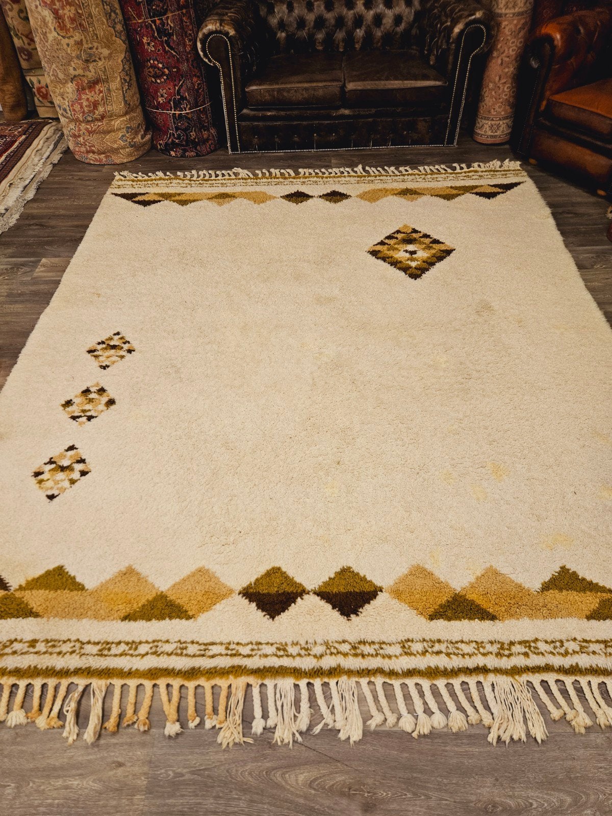 Handgeknoopt Berber Tapijt. UITVERKOOP!, Huis en Inrichting, 200 cm of meer, Ophalen of Verzenden, Zo goed als nieuw, 200 cm of meer
