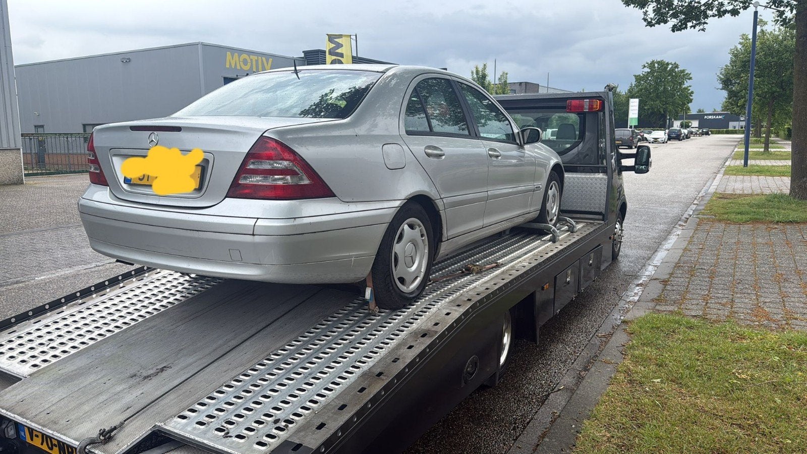 Diverse carrosserie plaatdelen W203 C-Klasse, Auto-onderdelen, Carrosserie en Plaatwerk, Spatbord, Mercedes-Benz, Voor, Gebruikt