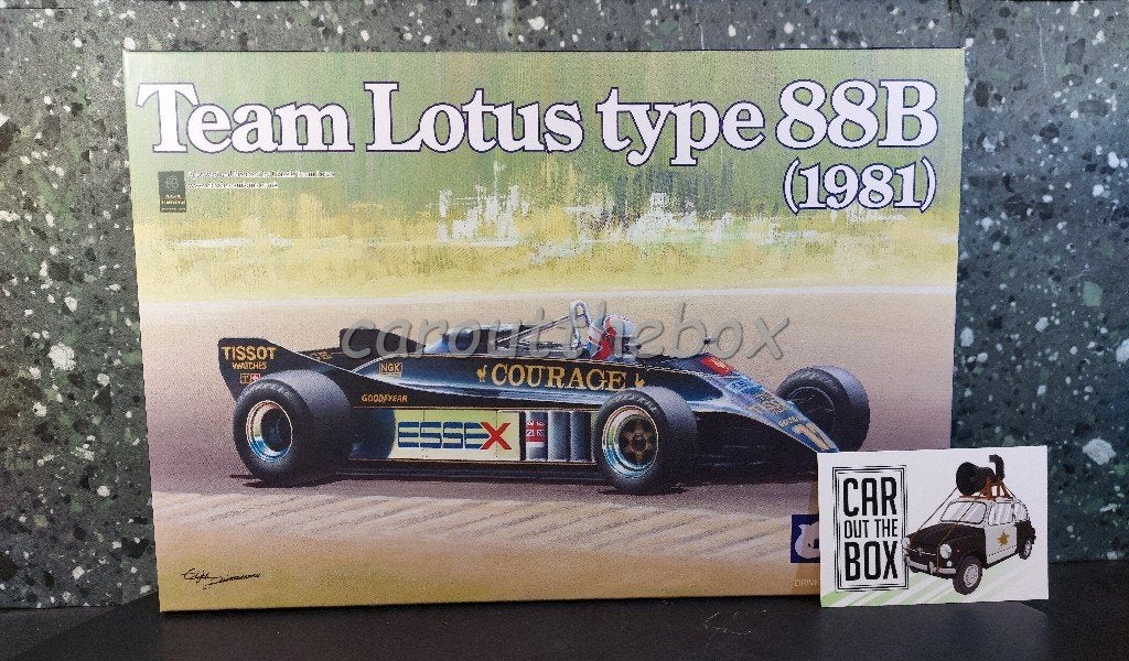 Team Lotus type 88B 1981 1:20 Ebbro 045, Overige merken, Auto, Verzenden, Groter dan 1:32