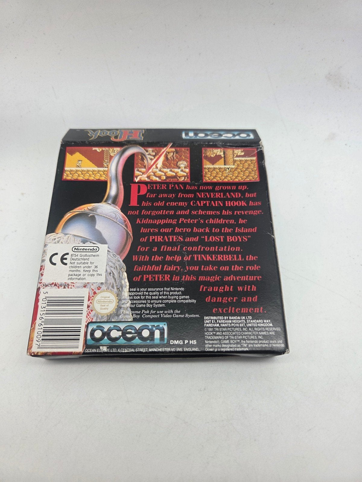 Hook Game Boy - Compleet met doos en handleiding, Avontuur en Actie, Gebruikt, 1 speler, Ophalen of Verzenden