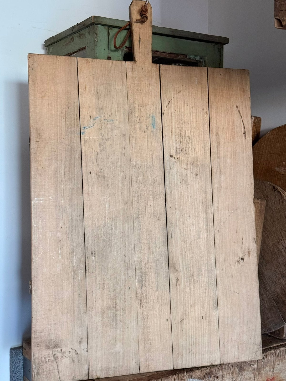 Grote houten brood/hapjesplank, Ophalen