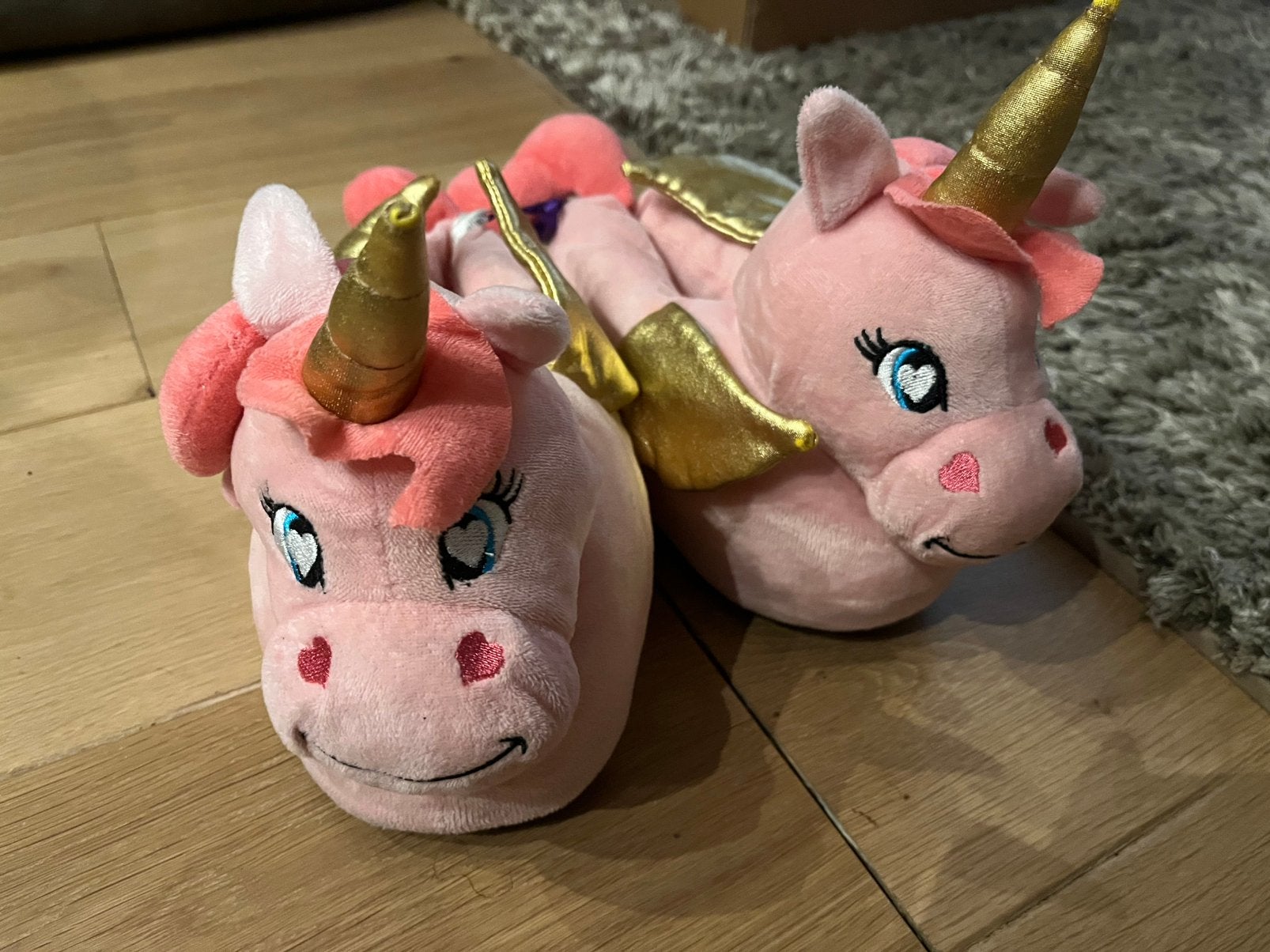 Unicorn sloffen maat 34/35, Ophalen of Verzenden, Zo goed als nieuw, Meisje, Overige typen