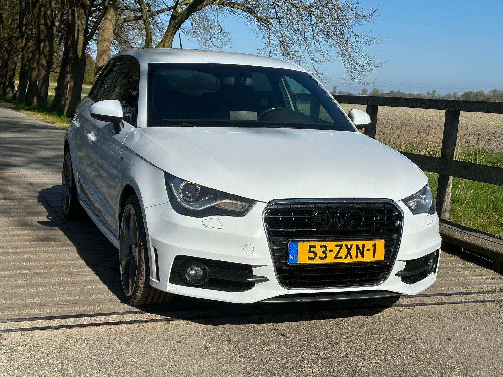 Audi A1 1.2 Tfsi 63KW SB 2013 Wit, Voorwielaandrijving, 4 cilinders, Wit, Origineel Nederlands