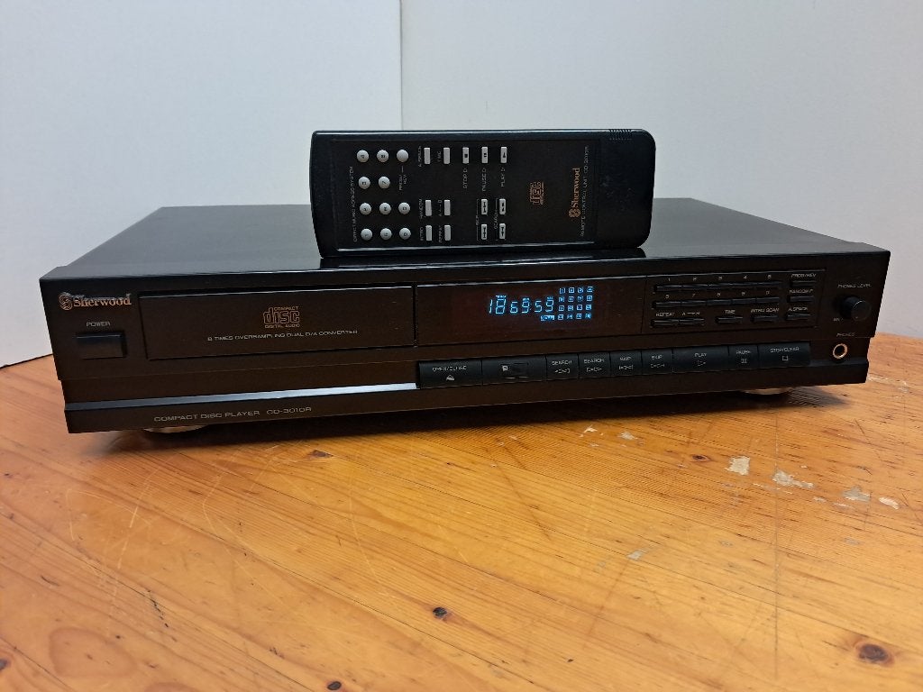 Sherwood CD-3010R vintage cd speler, Ophalen of Verzenden, Zo goed als nieuw, Overige merken
