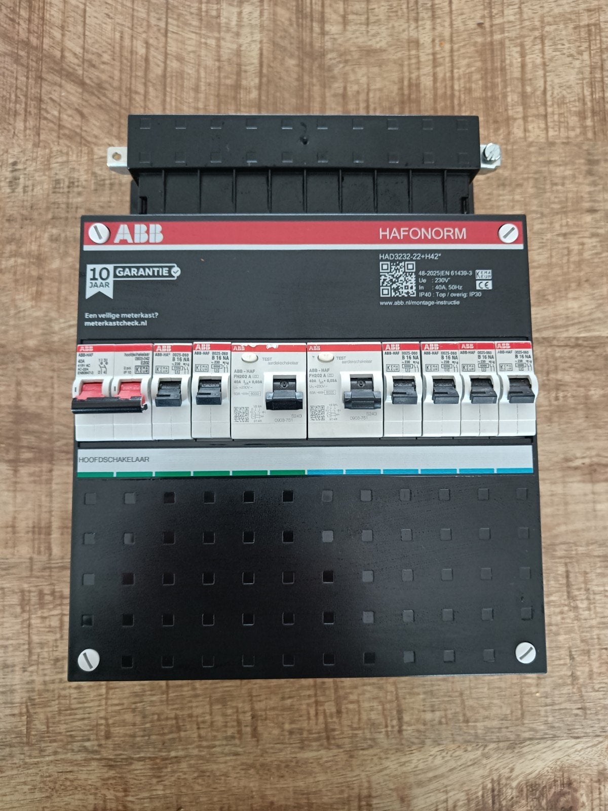 Zo goed als nieuw ABB flexomaat groepenkast met groepenkaart, Ophalen of Verzenden, Zo goed als nieuw, ABB, Groepenkast