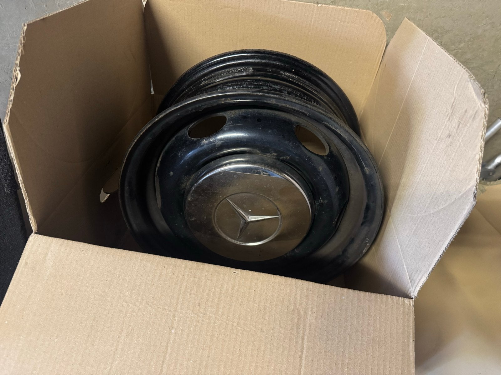Velgen voor Mercedes T1 1987 - Origineel en Gebruikt, Ophalen, Velg(en), Zomerbanden, Bestelwagen
