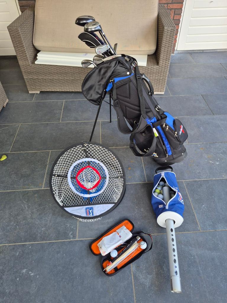 Complete Golfset Jefferson met Tas en Accessoires, Ophalen, Gebruikt, Set, Overige merken
