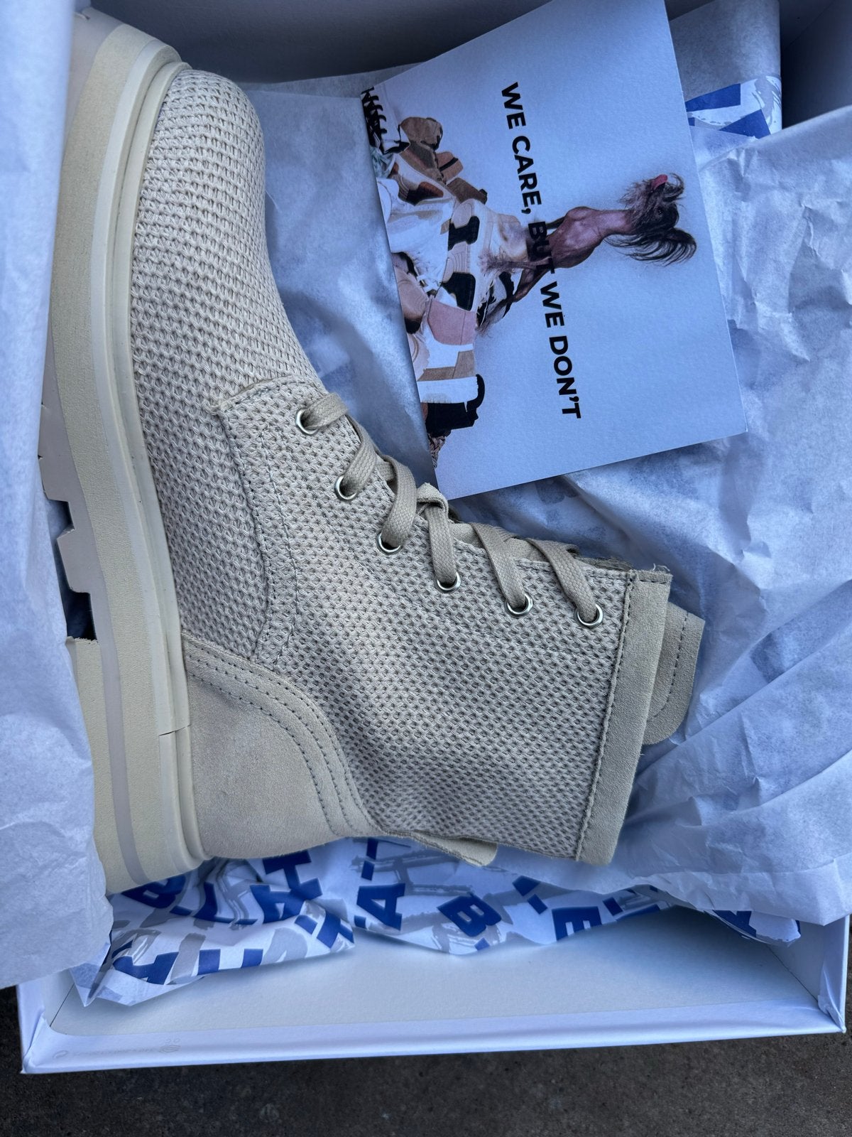 Nieuwe B.L.H. Enkellaarzen Maat 41 Beige, Ophalen of Verzenden, Nieuw, Beige, Lage of Enkellaarzen