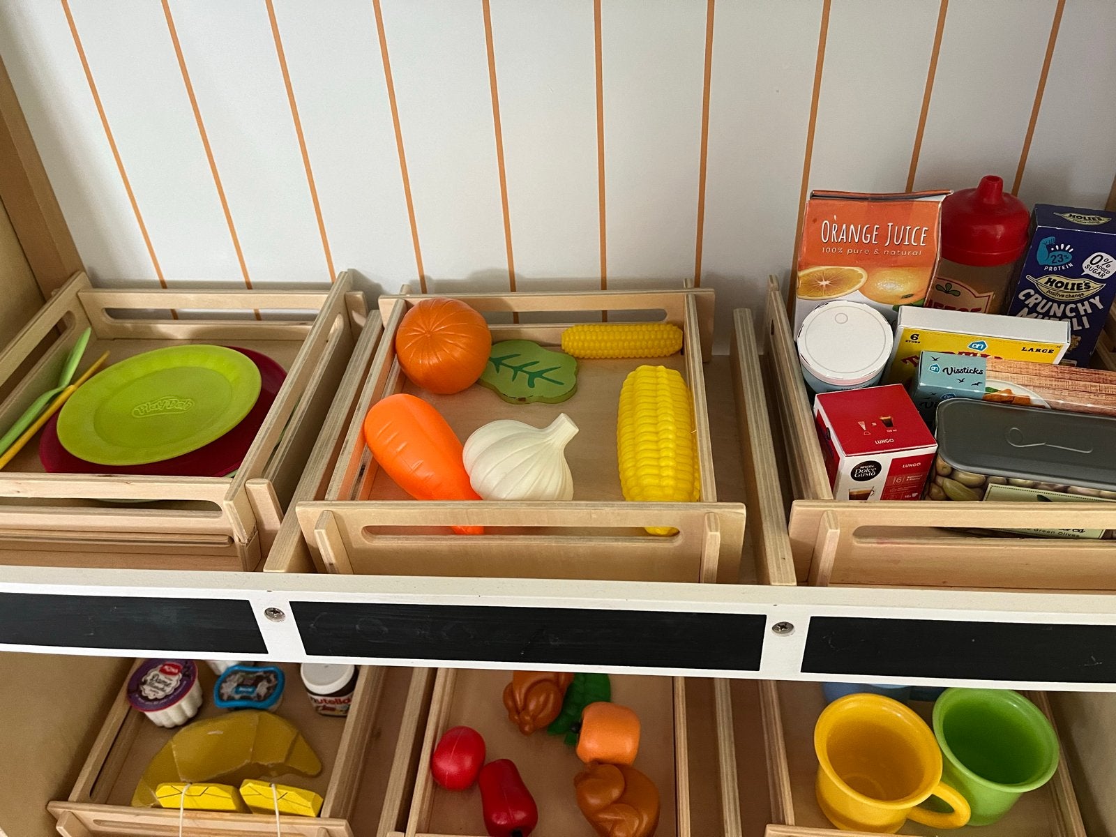 2-in-1 Speelgoed: Theater en Winkel met Accessoires, Kinderen en Baby's, Speelgoed | Overig, Gebruikt, Jongen of Meisje, Ophalen