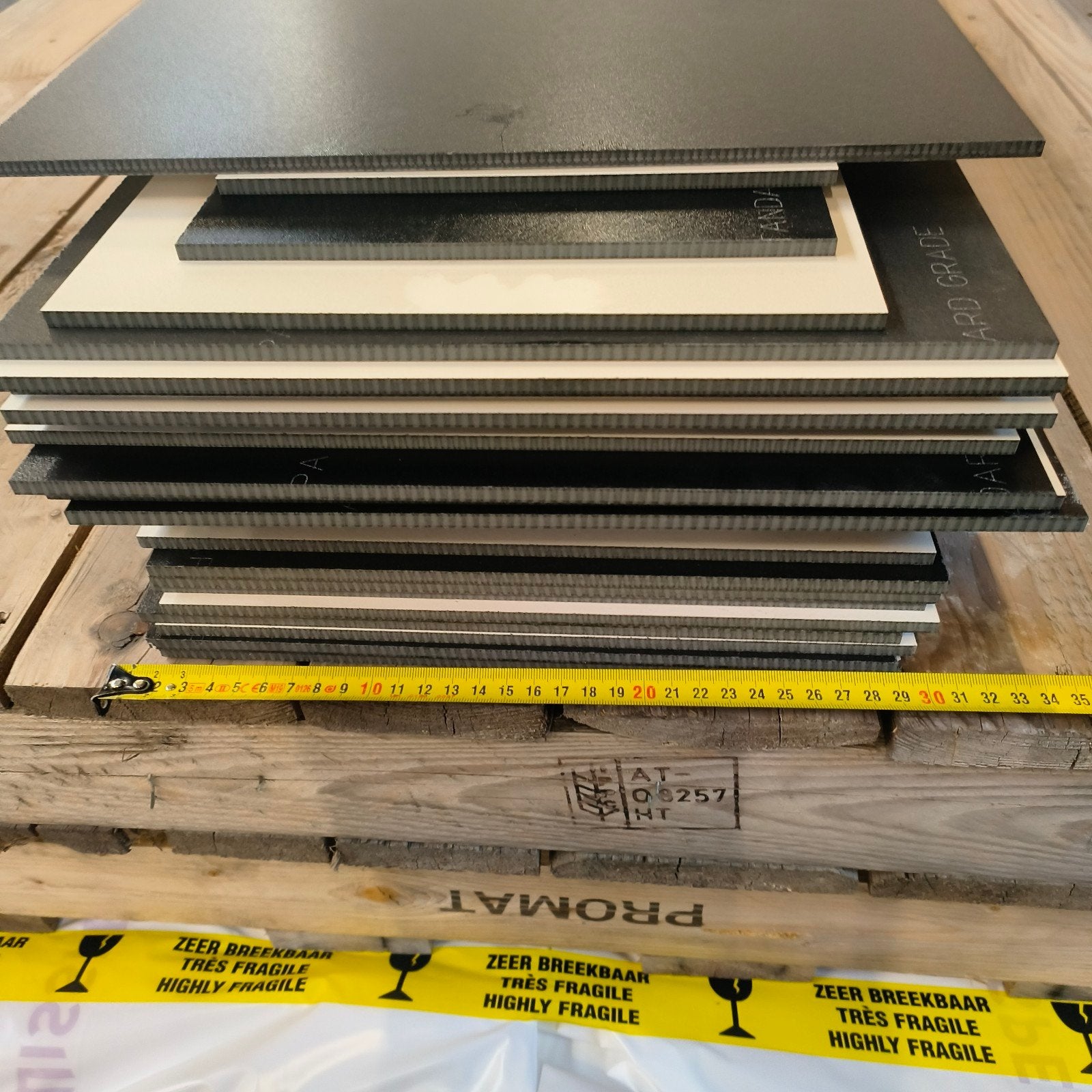 Trespa ral9010, Doe-het-zelf en Verbouw, Platen en Panelen, Ophalen, HPL
