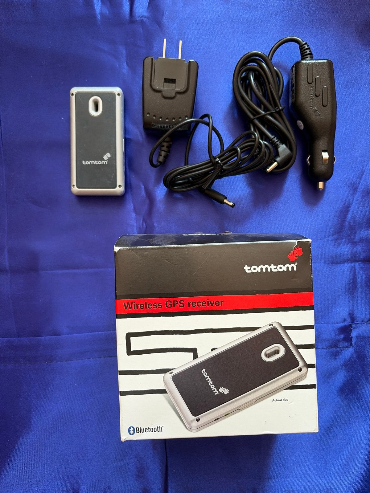 TomTom Wireless GPS ontvanger met accessoires, Ophalen of Verzenden, Gebruikt