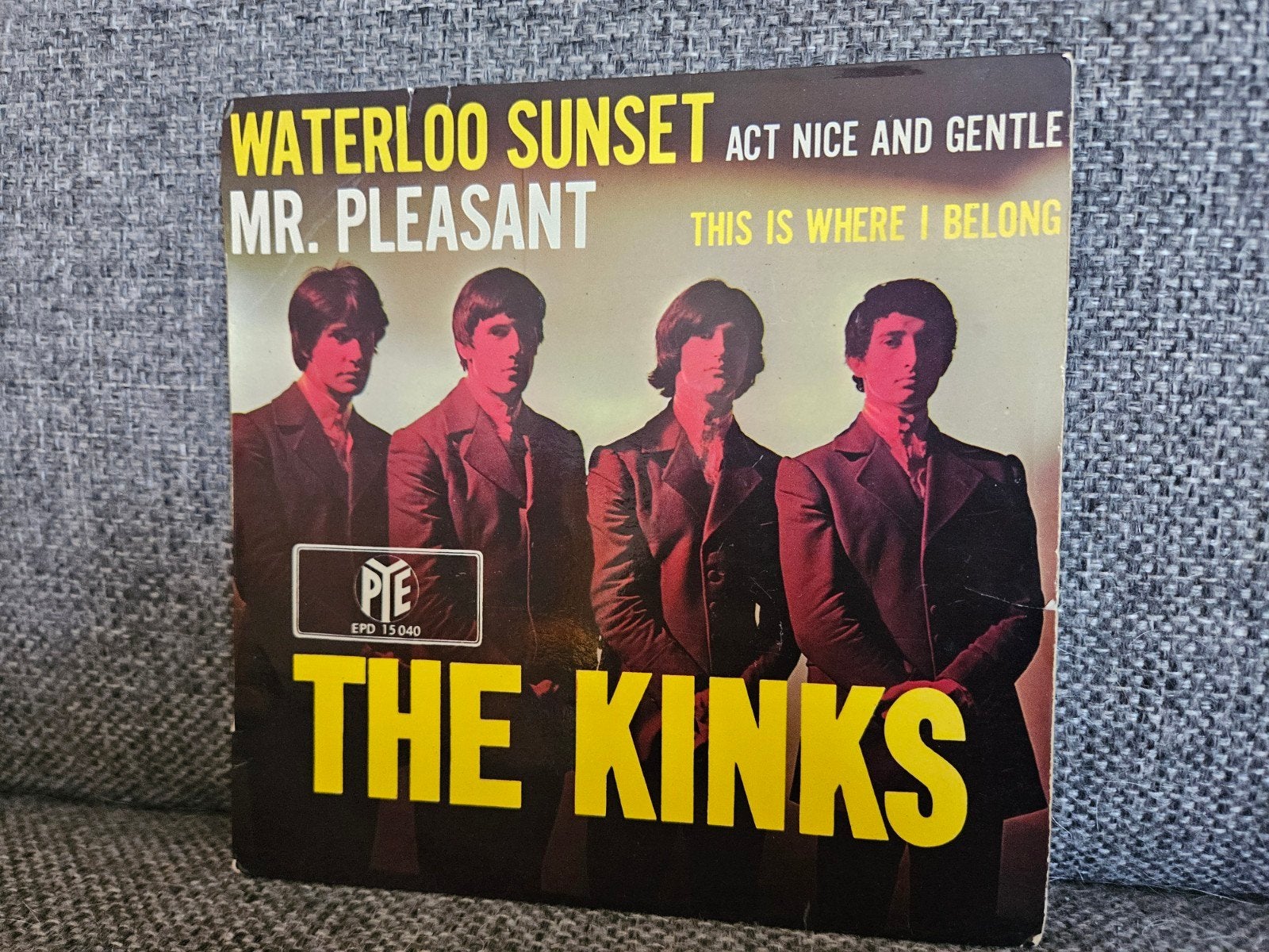 The Kinks - Waterloo Sunset EP (1967), Cd's en Dvd's, Gebruikt, Verzenden, 7 inch, EP