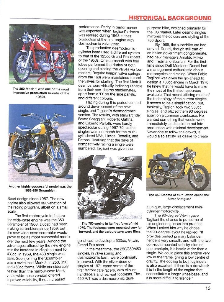 Ducati Bevel Twins 1971 to 1986, Motoren, Verzenden, Ducati