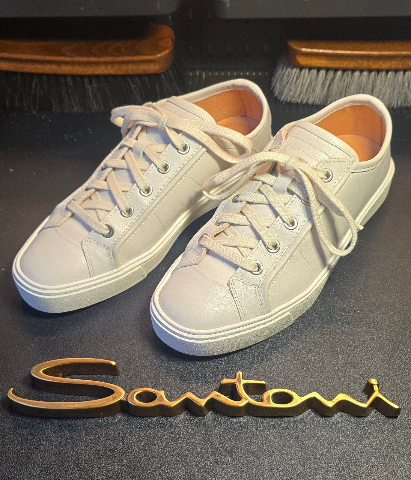 Santoni dames sneakers maat 37, Wit, Nieuw, Ophalen of Verzenden, Sneakers of Gympen