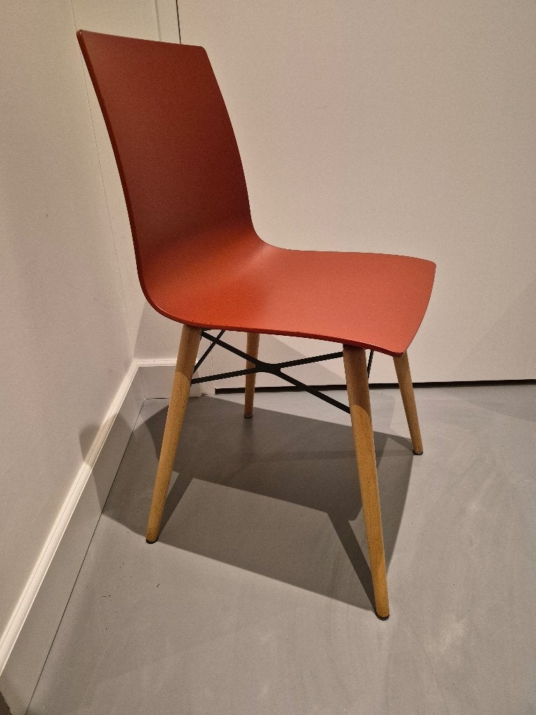 Mooie eames-stijl stoel, Huis en Inrichting, Stoelen, Ophalen, Gebruikt, Overige kleuren, Design, eames