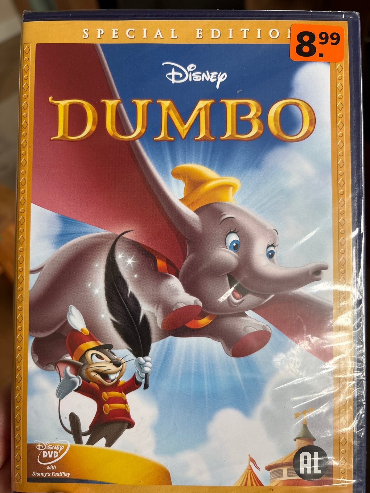 Disney Dumbo Special Edition DVD - Klassieke Animatie, Animatie, Alle leeftijden, Nederlands, Ophalen of Verzenden