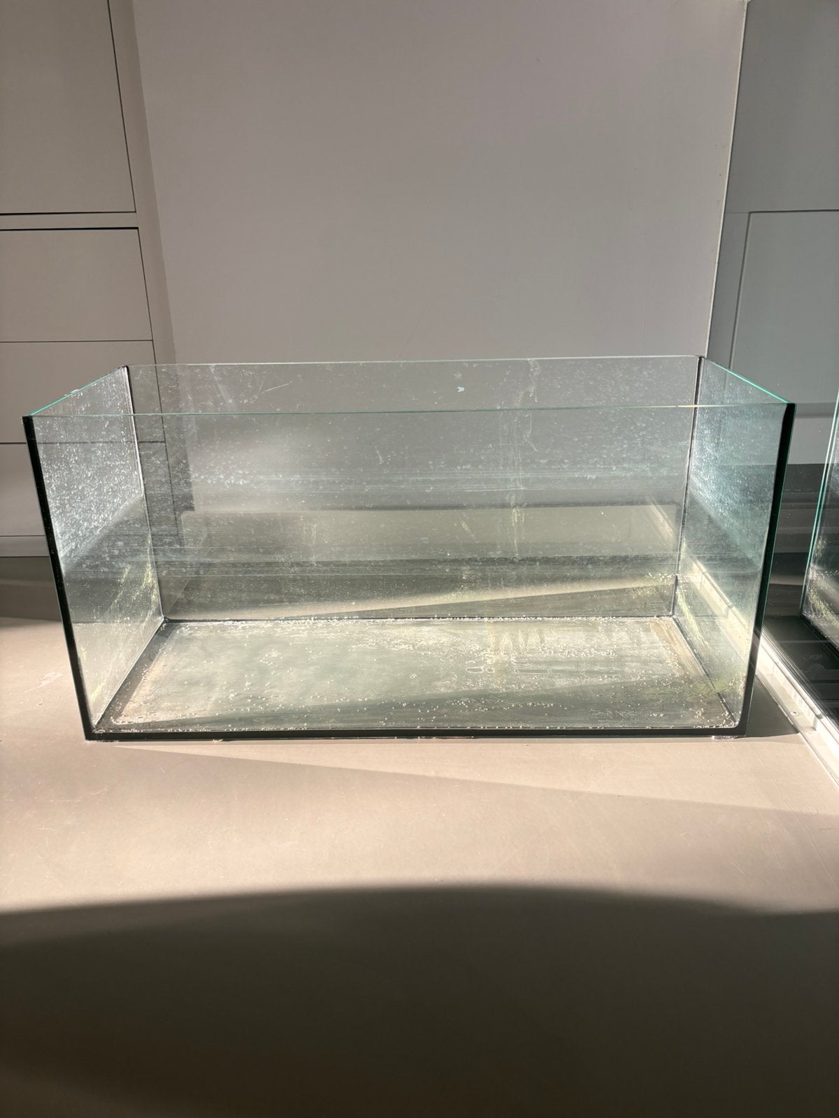 Aquarium 1.00 x 40 cm., Ophalen, Gebruikt, Leeg aquarium