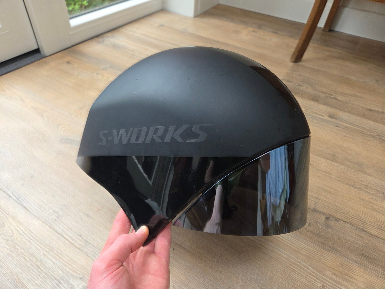 Specialized S-Works TT5 Tijdrithelm (Maat L), Specialized, Ophalen of Verzenden, Zo goed als nieuw, L