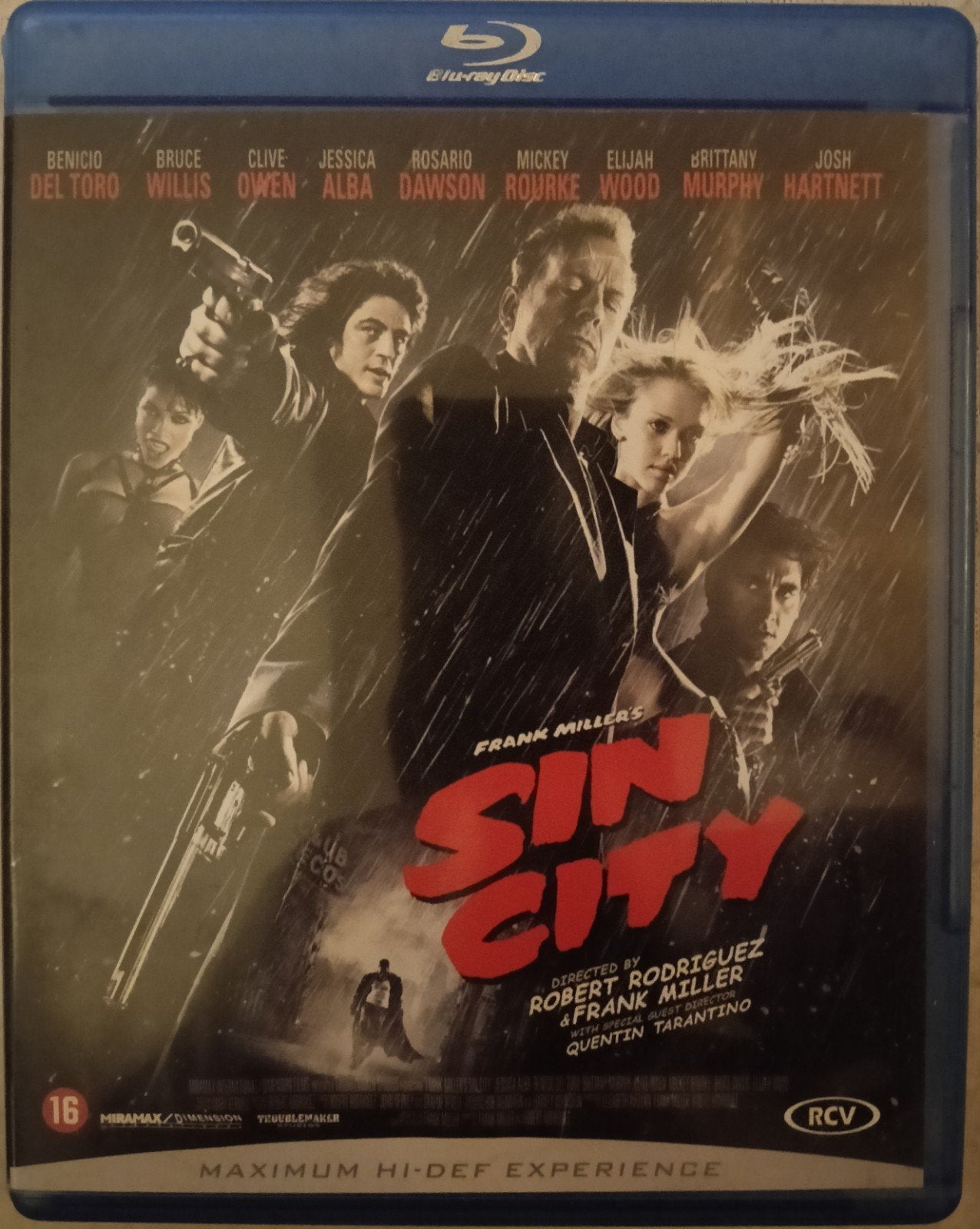 Sin City bluray, Ophalen of Verzenden, Zo goed als nieuw, Horror