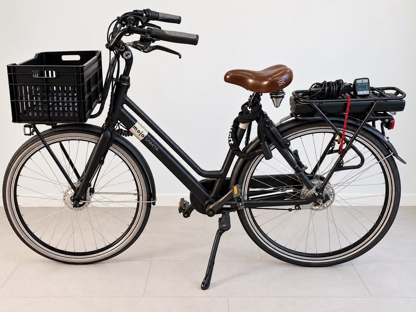 Sparta Mojo elektrische fiets met voordrager, Fietsen en Brommers, Ophalen, Sparta, Gebruikt, 51 tot 55 cm