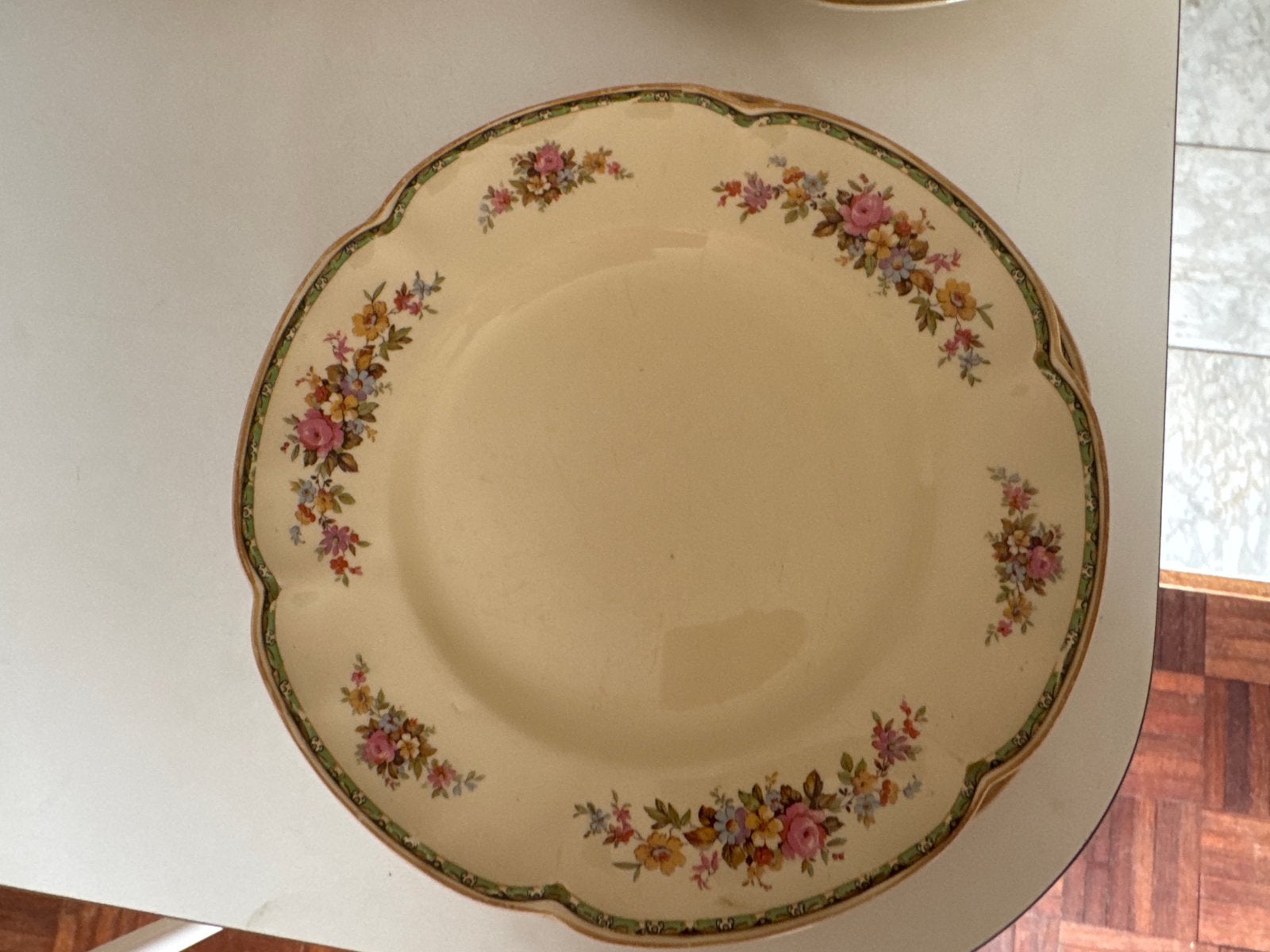 Vintage Johnson Bros Victoria Servies - Bloemenpatroon, Ophalen
