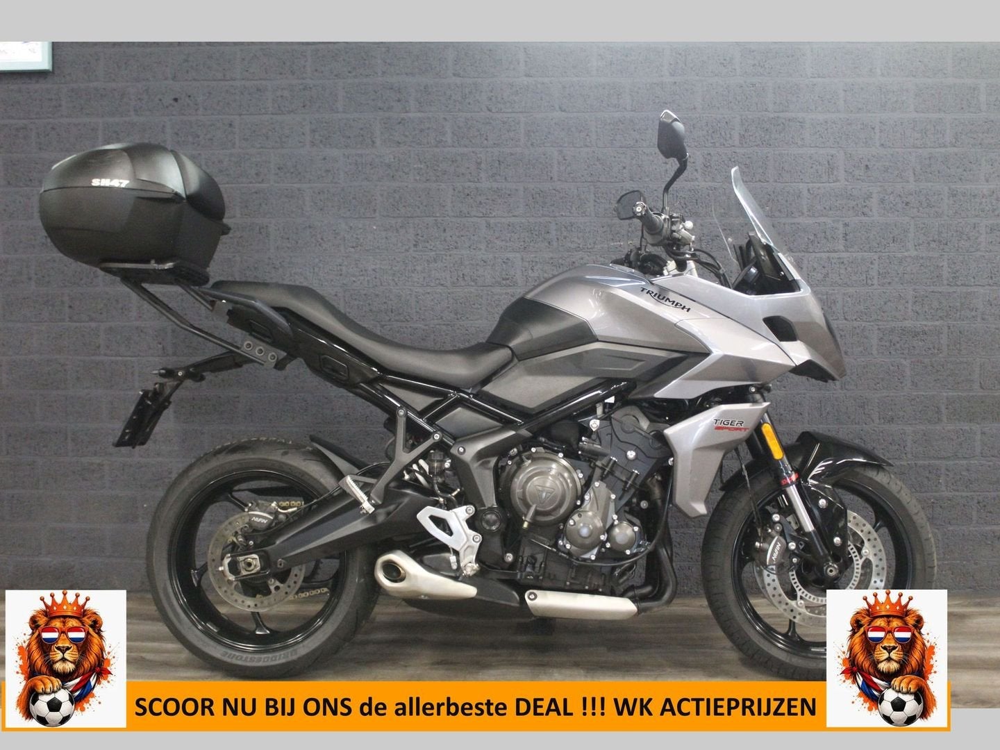 TRIUMPH TIGER SPORT 660 (bj 2022) 27,323 km Topkoffer, Overig, Onbekend, Minimaal motorrijbewijs A2, TRIUMPH