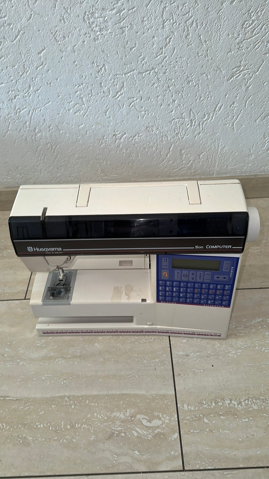 Husqvarna Viking 500 Computer naaimachine, Hobby en Vrije tijd, Naaimachines en Toebehoren, Ophalen of Verzenden, Gebruikt, Naaimachine