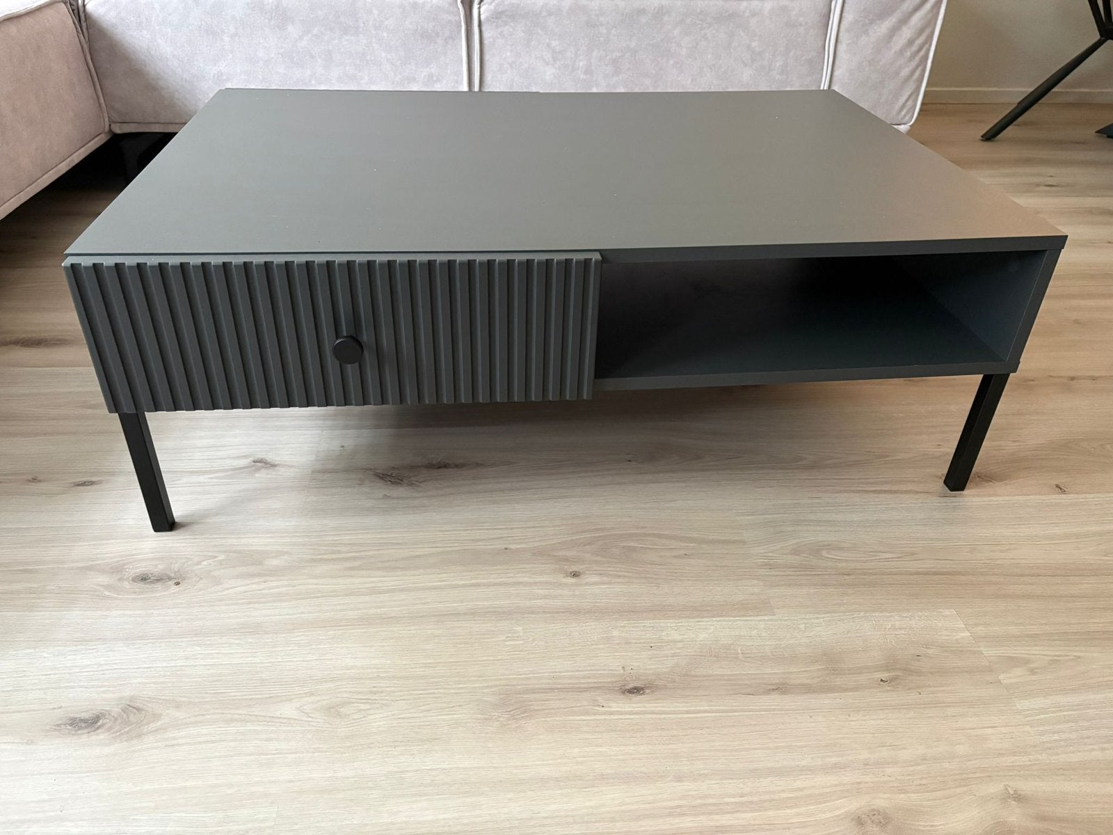 Salontafel, Huis en Inrichting, Tafels | Salontafels, Ophalen, 100 tot 150 cm, 50 tot 100 cm, Zo goed als nieuw