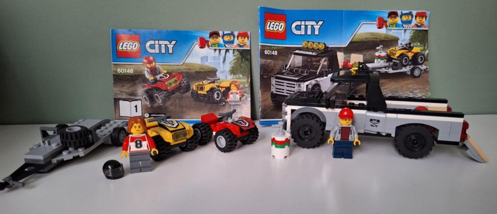Lego 60084 - Racemotor transport, Lego, Ophalen of Verzenden, Compleet, Complete set