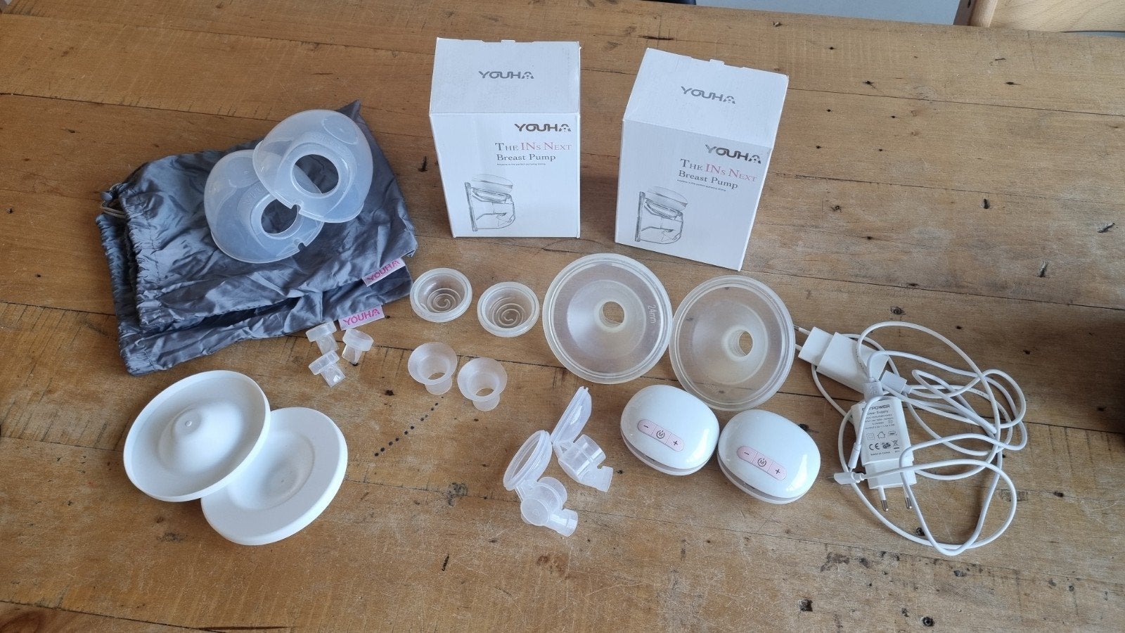 Handsfree Dubbele Borstkolf - Youha The Ins Next, Ophalen of Verzenden, Gebruikt