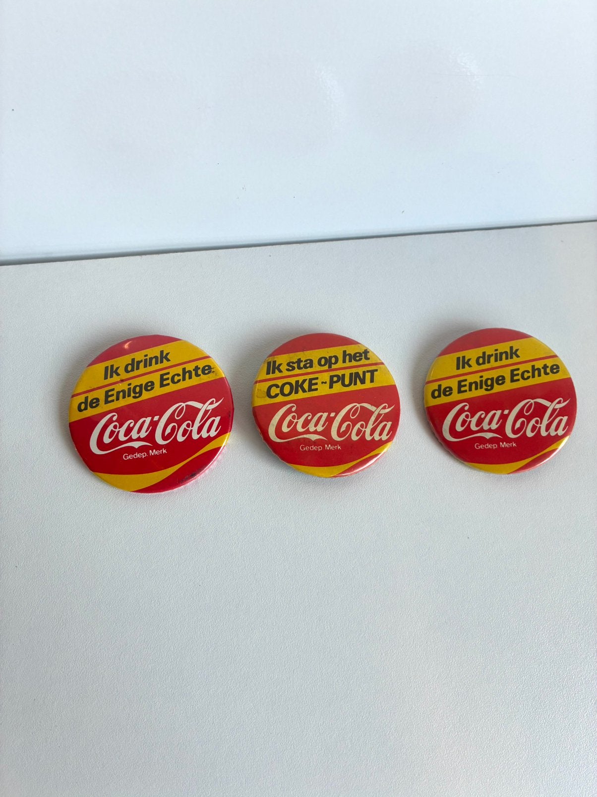 Prachtige reclame buttons van Coca Cola, Verzamelen, Speldjes, Pins en Buttons, Ophalen of Verzenden, Zo goed als nieuw, Overige onderwerpen