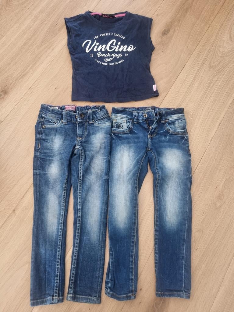 Kinderkleding Vingino meisje mt 110/116, Ophalen of Verzenden, Gebruikt, Meisje, Broek