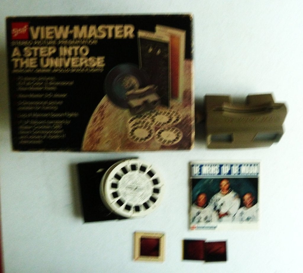 gaf View-Master A step Into The Univers 1969 in doos, Ophalen of Verzenden