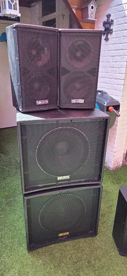 Muziek, Gebruikt, Speakerset, Ophalen, 150 watt of meer