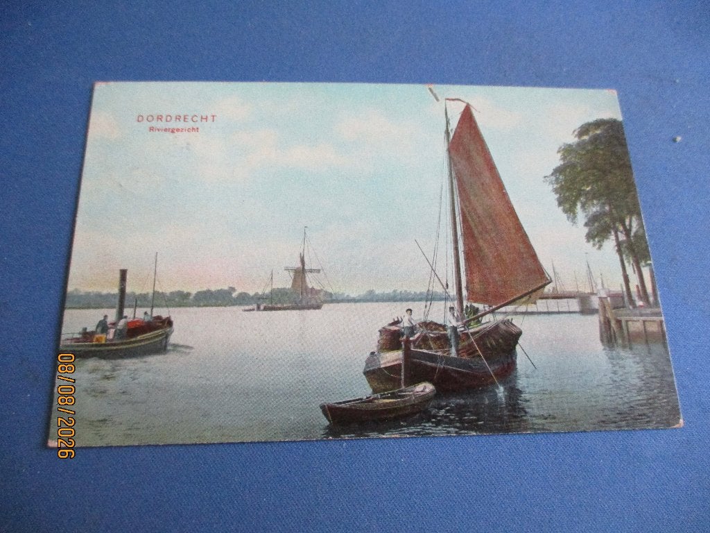 Dordrecht (1909), Ophalen of Verzenden, Voor 1920, Gelopen, Zuid-Holland