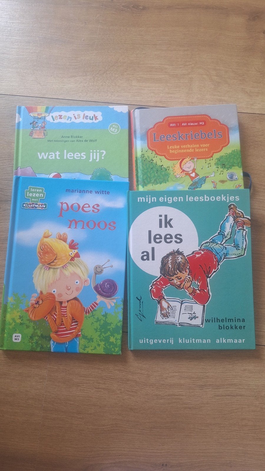 Leesboeken M3 - Set van 4 Kluitman boeken, Boeken, Ophalen