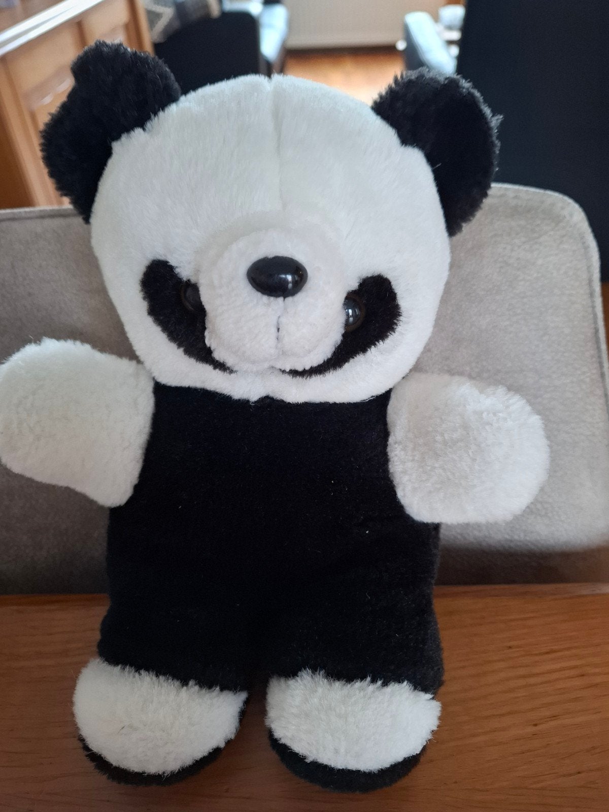 Schattige Pluche Pandabeer Knuffel - ca. 32 cm (Gewassen!), Kinderen en Baby's, Gebruikt, Overige merken, Overige karakters, Beer