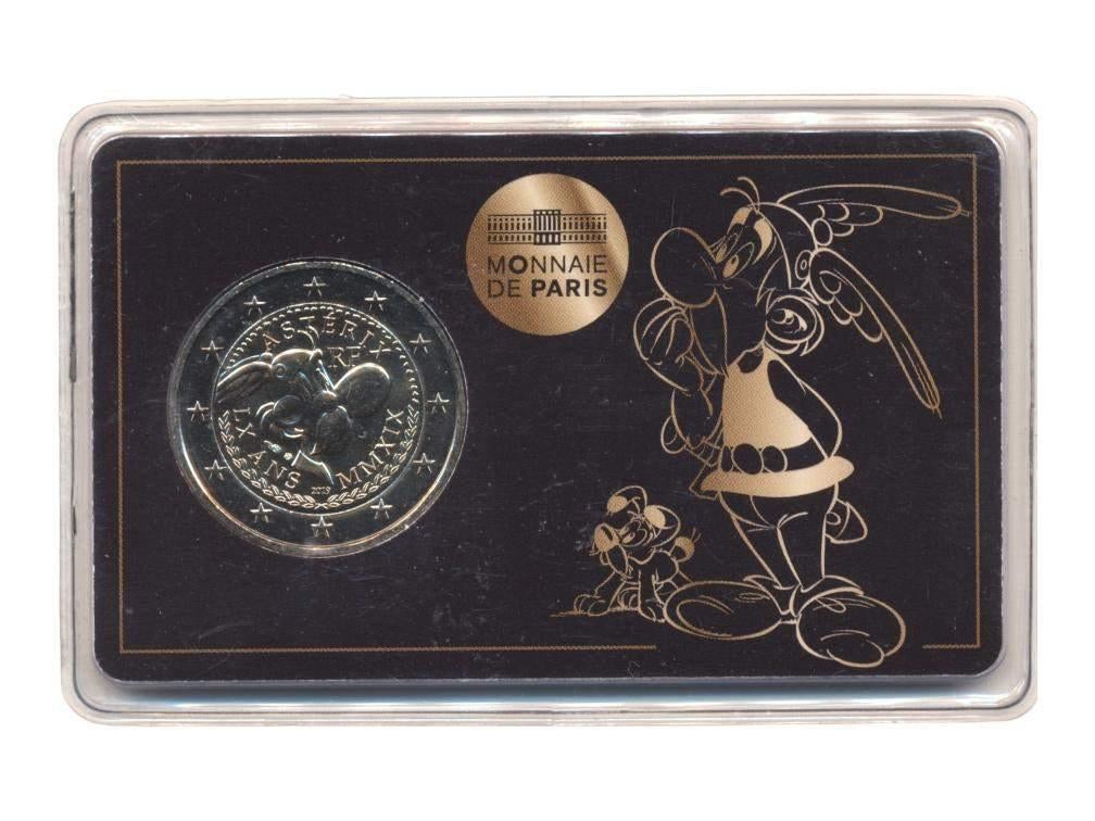 Frankrijk 2 Euro 2019 Asterix in blister, Ophalen of Verzenden, Frankrijk, Overige waardes, Setje