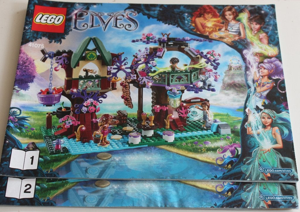 Lego Elves 41075 Het Boomhuis van de Elven, Compleet, Overige thema's, Lego, Ophalen of Verzenden