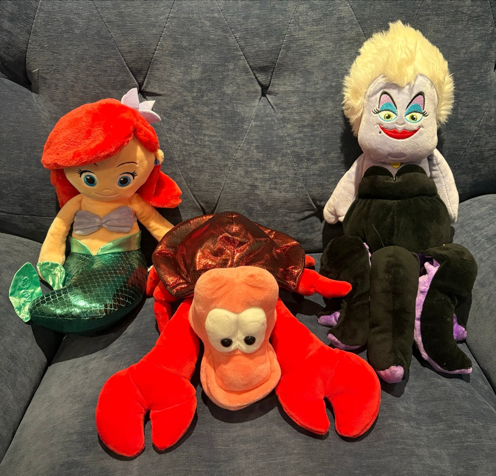 Scentsy Disney Buddies: Ariël, Sebastiaan en Ursula, Disney, Overige typen, Ophalen of Verzenden, Zo goed als nieuw