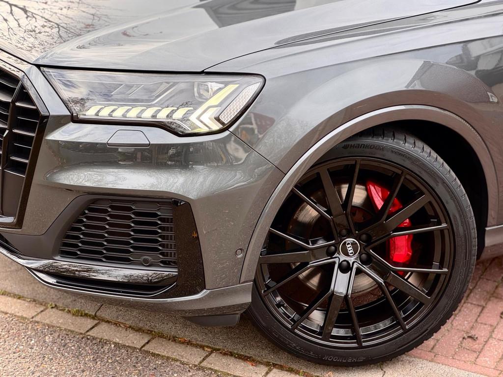 Audi Q7 55 TFSI quattro SQ7 RS zetels/Matrix/Lucht/Pano, Auto's, Audi, Automaat, Gebruikt, 2995 cc, 340 pk