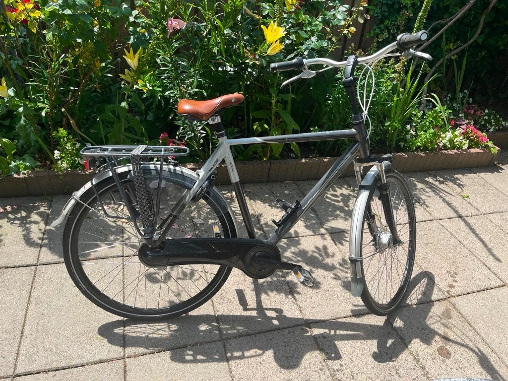 Gazelle nette herenfiets, Fietsen en Brommers, Ophalen, Versnellingen, Zo goed als nieuw, Gazelle