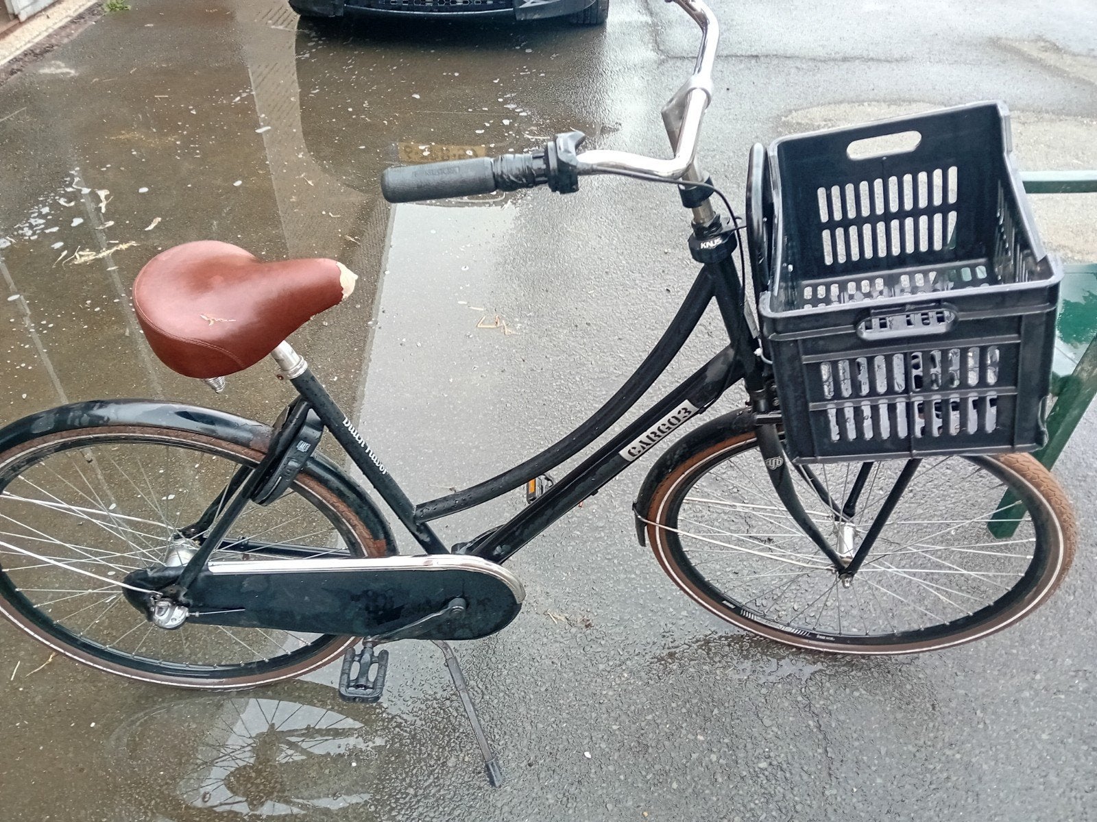 Transportfiets met mand - Shimano versnellingen, Velgrem, Versnellingen, Ophalen, Overige merken
