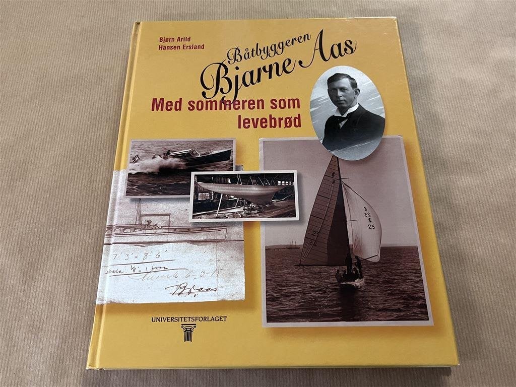 Boek over de Botenbouwer Bjarne Aas., N.v.t., N.v.t., Ophalen of Verzenden, Zo goed als nieuw