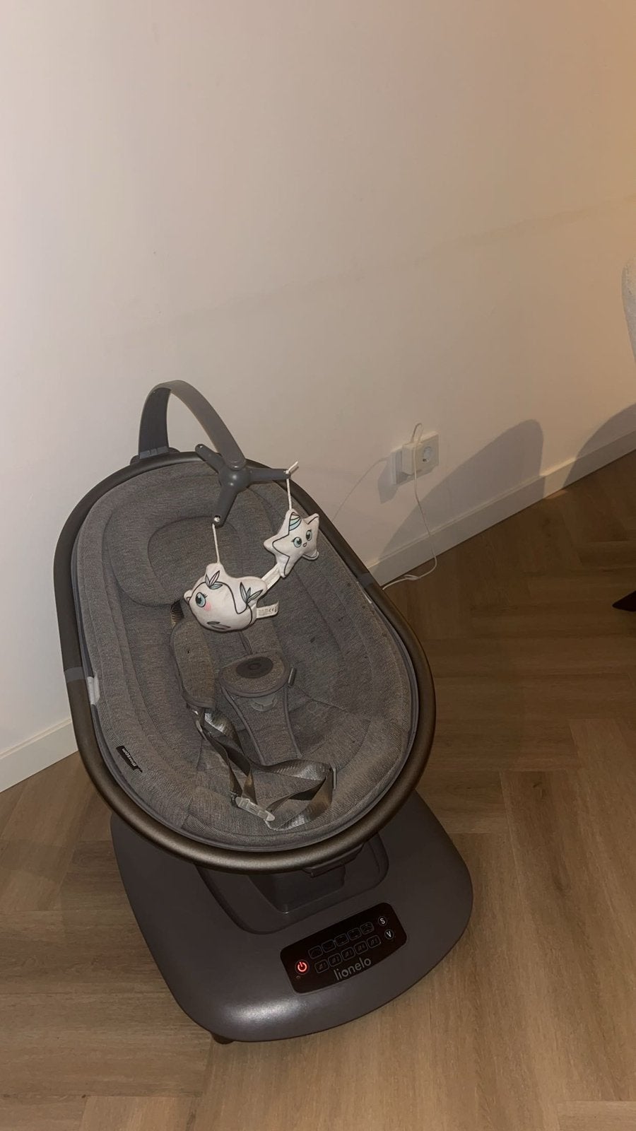 Electrische schommel stoel baby, Ophalen of Verzenden, Zo goed als nieuw, Overige typen