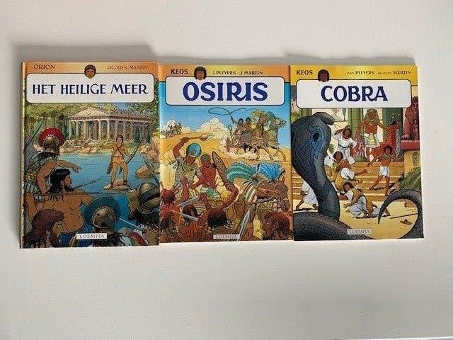 Orion, Keos, HC/SC, Jacques Martin, historie a la Alex, Meerdere stripboeken, Ophalen of Verzenden, Zo goed als nieuw