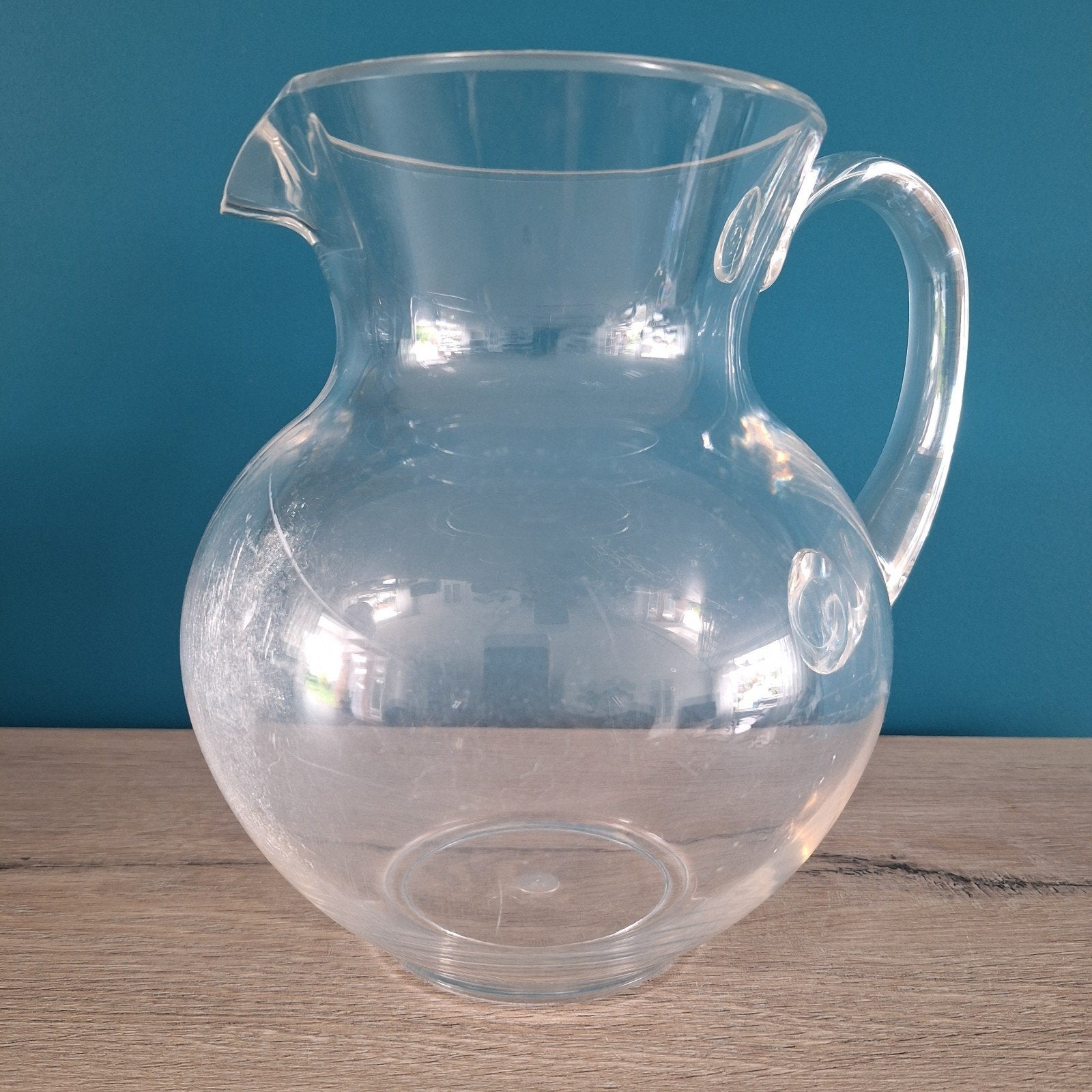 Platic waterkan - Ideaal voor water, sap of ijsthee, Overige typen, Ophalen of Verzenden, Gebruikt, Kunststof