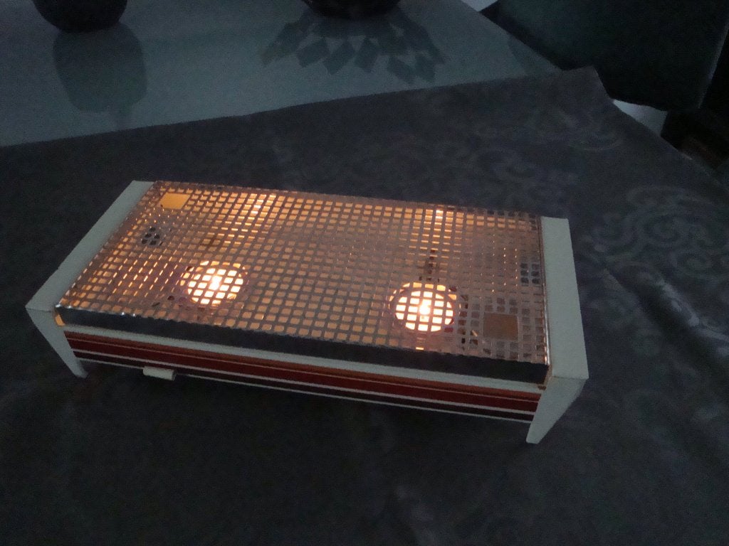 Retro Brabantia rechaud / warmhouder, Ophalen of Verzenden, Metaal, Wit, Brabantia