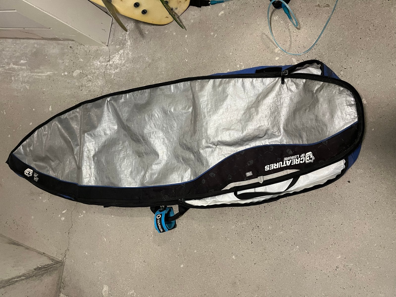 Gebruikt Shortboard met draagtas en koord, Ophalen, Gebruikt, Shortboard, Met draagtas