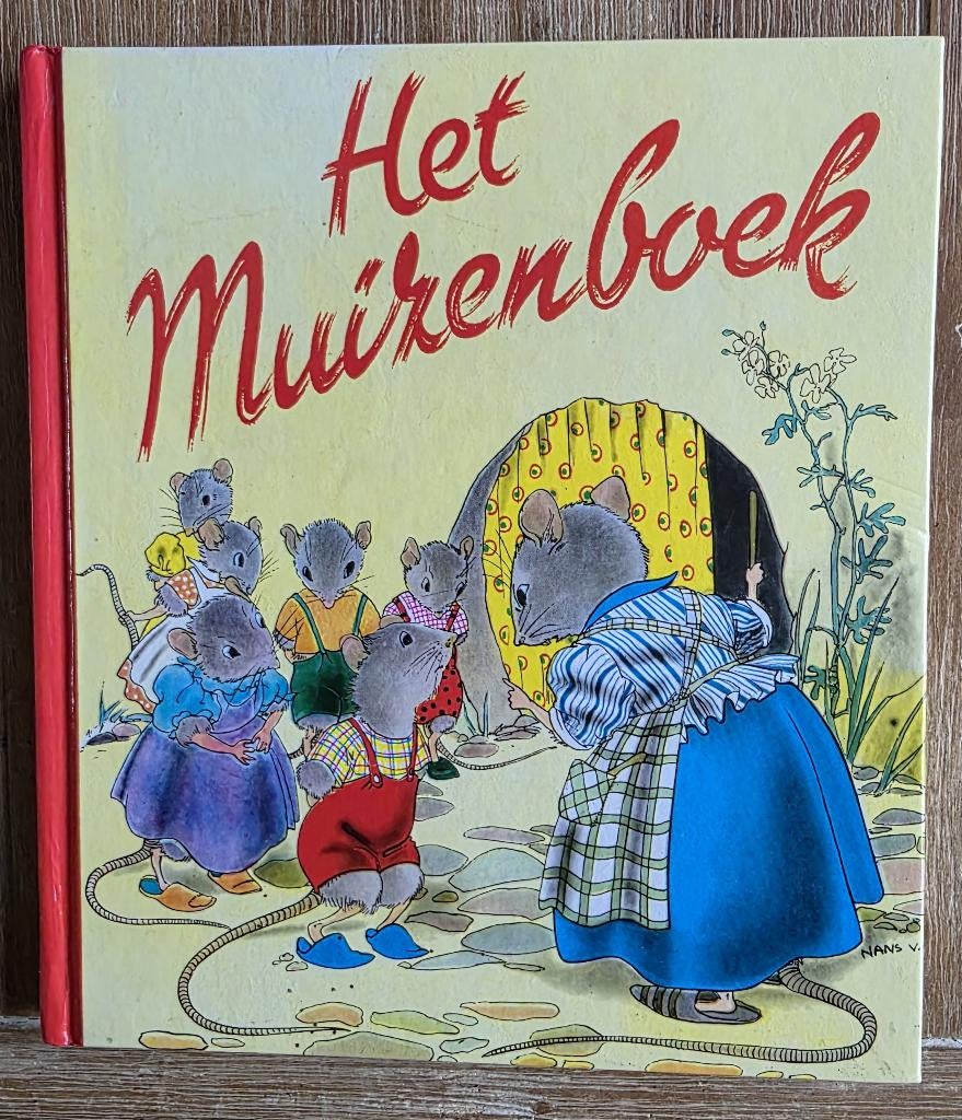 Het Muizenboek - Nans van Leeuwen / Clinge Doorenbos  , Fictie algemeen, Jongen of Meisje, Zo goed als nieuw, Voorleesboek